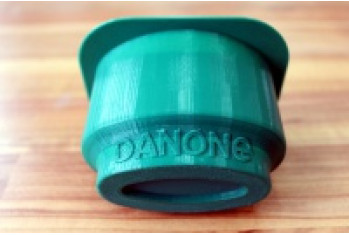 3D печать стаканчика для йогурта из PLA пластика