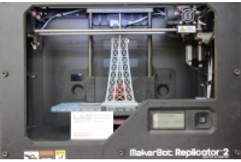 Большие модели на 3D-принтере MakerBot Replicator 2