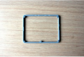 3D печать рамки из серого PLA пластика