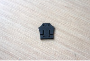 3D печать деталей крепления из чёрного PLA пластика