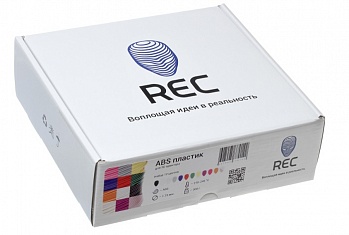 Набор из 12 цветов ABS пластика REC