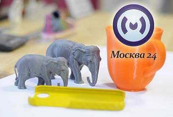 MakerBot Replicator 2 в эту субботу на телеканале Москва 24