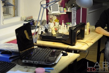 Отчет по воркшопу «Работа со 3D сканером MakerBot Digitizer»